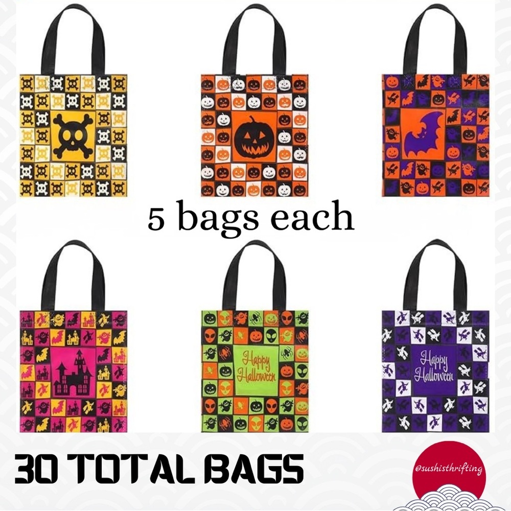 30pc Halloween Tote Set